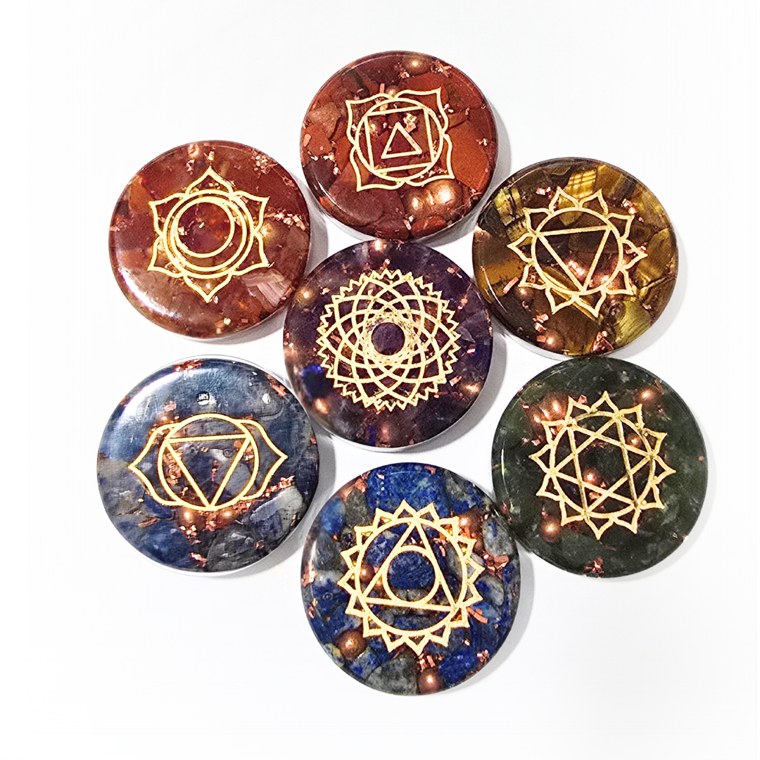 Kit de Cristales para Enraizamiento y Elevación – Estabilidad y Claridad Espiritual