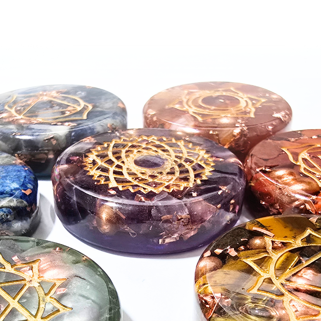 Kit de Cristales para Enraizamiento y Elevación – Estabilidad y Claridad Espiritual