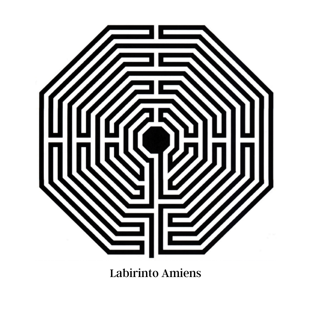 Labririnto de Amiens | Quadro - Foco, Clareza mental e Harmonização