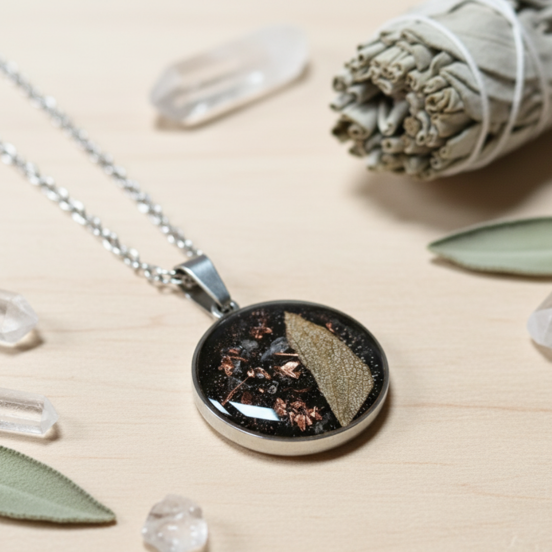 Fito-Orgonite Sálvia: Limpeza, Renovação e Leveza