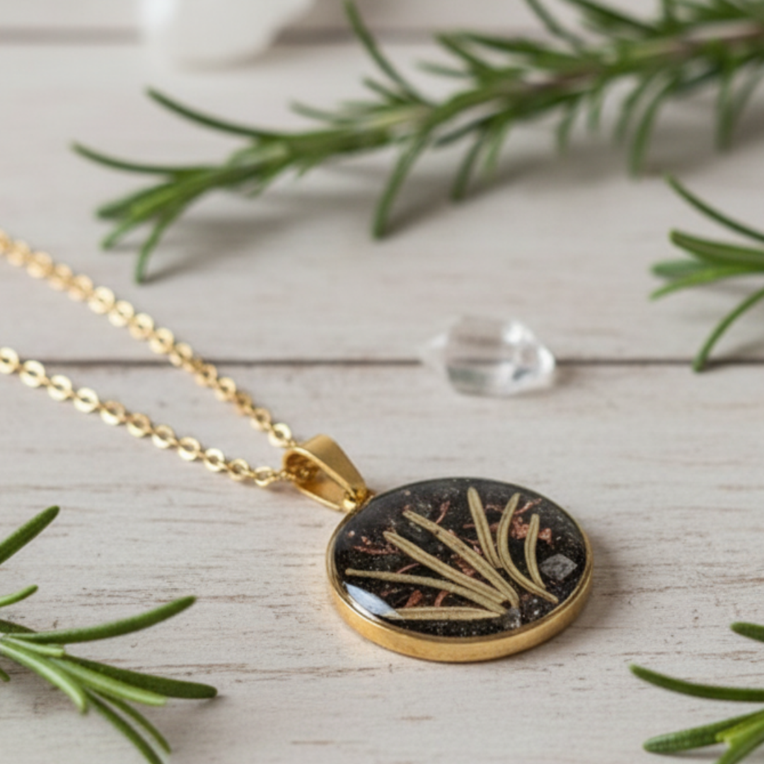 Fito-Orgonite Alecrim: Leveza, Alegria e Vitalidade