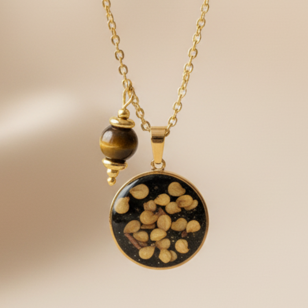 Fito-Orgonite Semente de Pimenta: Proteção, Paixão e Vitalidade