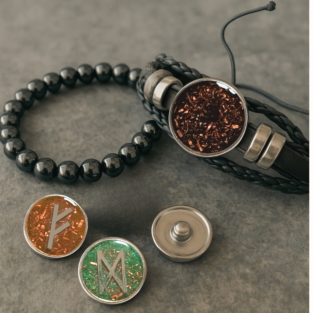 Autoestima, Positividad y Vitalidad | Orgonita con Cuarzo Rosa y Jaspe Rojo